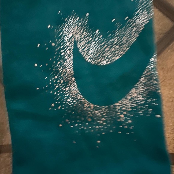 Nike teal with bling Nike logo NWOT XS - Picture 2 of 4
